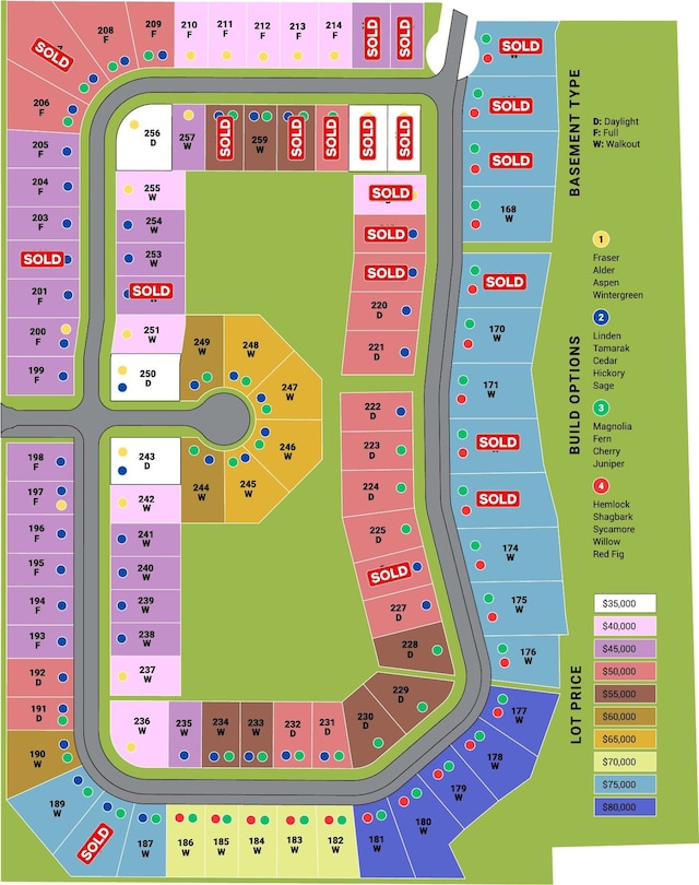 6308 Sturgeon Run, Muskegon, MI 49444 - map of parcels
