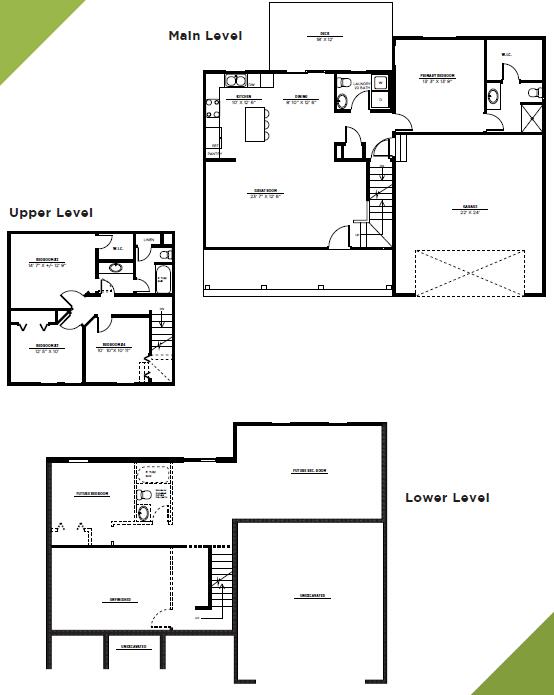 6308 Sturgeon Run, Muskegon, MI 49444 - view of home floor plan