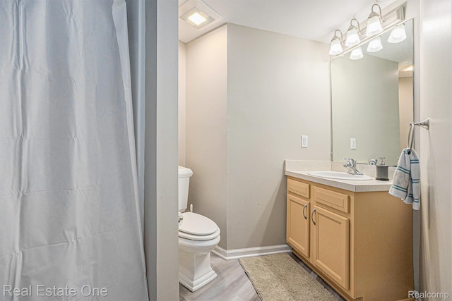 239 Fieldcrest St, Ann Arbor, MI 48103 - bathroom with vanity and wood finished floors
