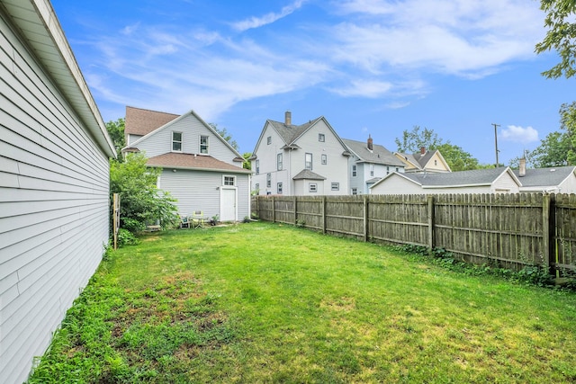 1607 Center Ave NE, Grand Rapids, MI 49505 - fenced backyard featuring a residential view