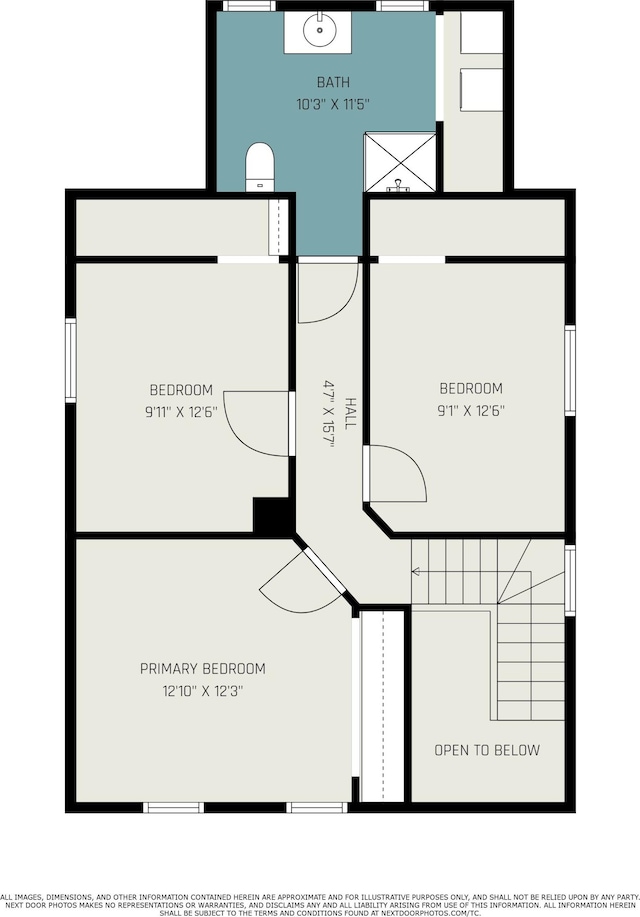 1607 Center Ave NE, Grand Rapids, MI 49505 - view of home floor plan
