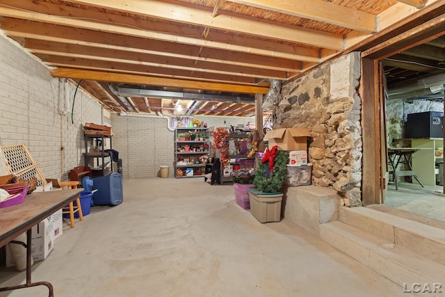 3224 Sand Creek Highway, Adrian, MI 49221 - view of unfinished below grade area