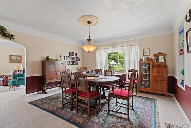 3224 Sand Creek Highway, Adrian, MI 49221 - dining space with carpet floors
