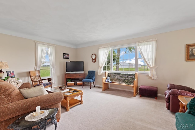 3224 Sand Creek Highway, Adrian, MI 49221 - carpeted living room with plenty of natural light