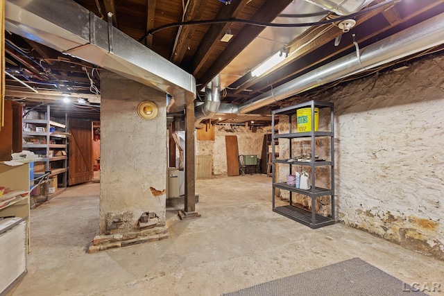 3224 Sand Creek Highway, Adrian, MI 49221 - view of unfinished basement