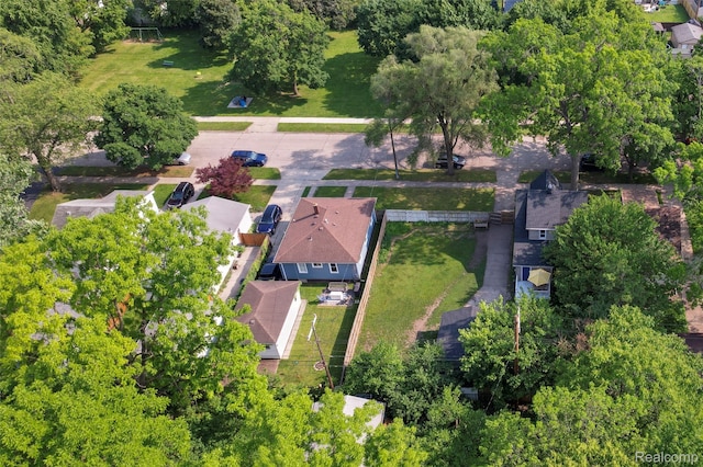 1217 E Madge Ave, Hazel Park, MI 48030 - aerial view of residential area
