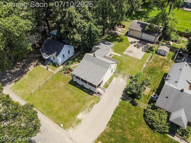 36149 Schley Ave, Van Buren, MI 48186 - drone / aerial view