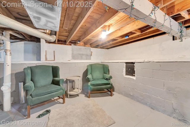 36149 Schley Ave, Van Buren, MI 48186 - view of unfinished basement