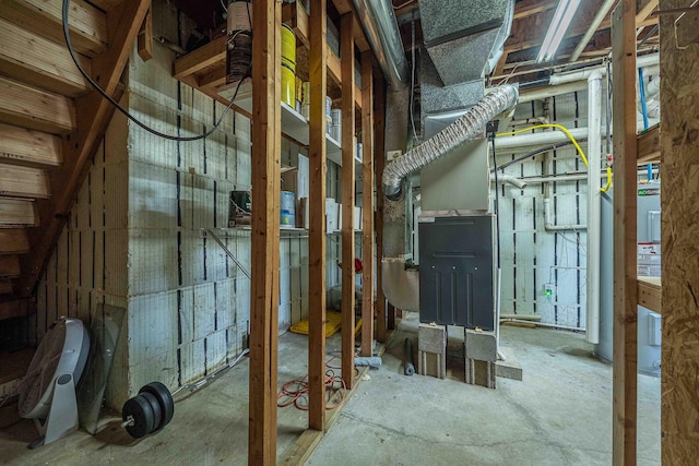 4433 Elm St, New Era, MI 49446 - view of basement