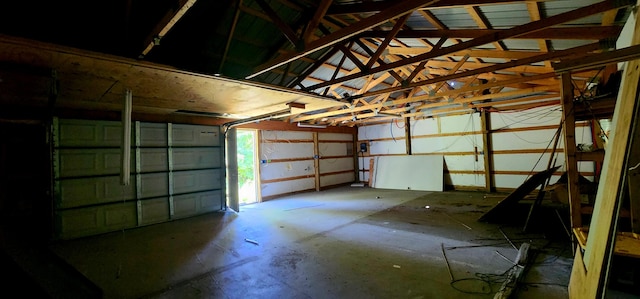 4433 Elm St, New Era, MI 49446 - view of garage