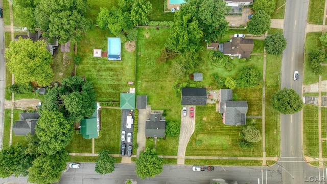 309 E Logan St, Tecumseh, MI 49286 - bird's eye view