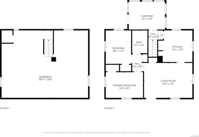 309 E Logan St, Tecumseh, MI 49286 - view of property floor plan