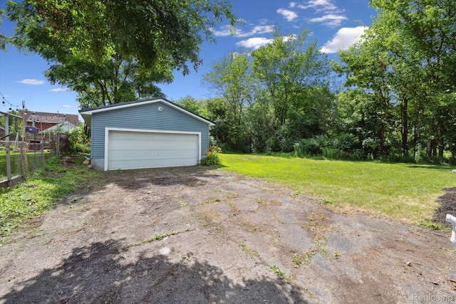 1516 Gainey Ave, Flint, MI 48503 - view of detached garage