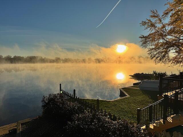 296 Lyon Lake Rd, Marshall, MI 49068 - view of dock area