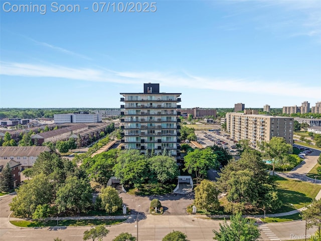 15801 Providence Dr # 5, Southfield, MI 48075 - view of property with a city view