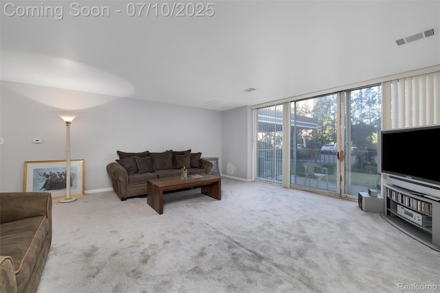 15801 Providence Dr # 5, Southfield, MI 48075 - carpeted living area featuring baseboards
