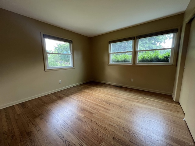 2244 Shannon Dr, Adrian, MI 49221 - unfurnished room featuring plenty of natural light and light wood-style floors