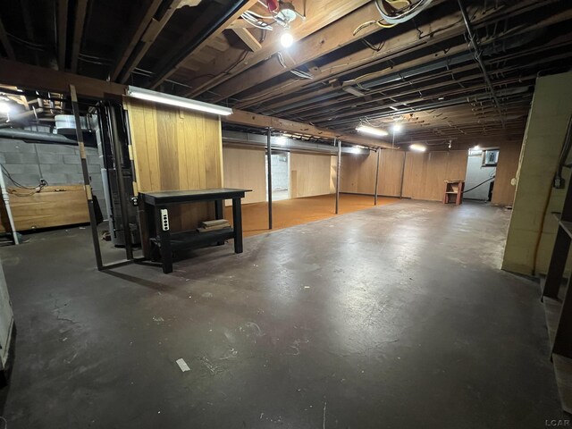 2244 Shannon Dr, Adrian, MI 49221 - view of unfinished basement