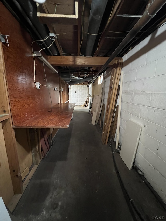 2244 Shannon Dr, Adrian, MI 49221 - view of unfinished below grade area