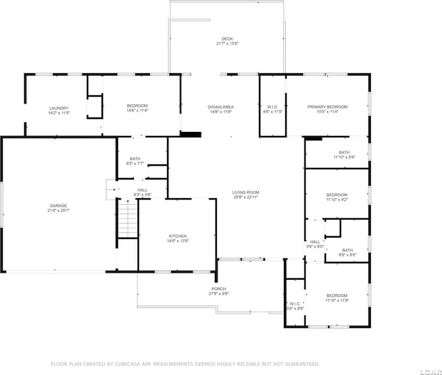 2244 Shannon Dr, Adrian, MI 49221 - view of home floor plan