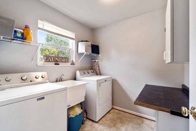127 Ridgeview Ct, Grass Lake, MI 49240 - washroom featuring washing machine and clothes dryer and baseboards