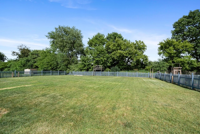 127 Ridgeview Ct, Grass Lake, MI 49240 - view of yard