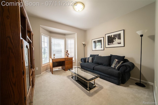 24145 Windridge Ln, Novi, MI 48374 - living room with light colored carpet and baseboards