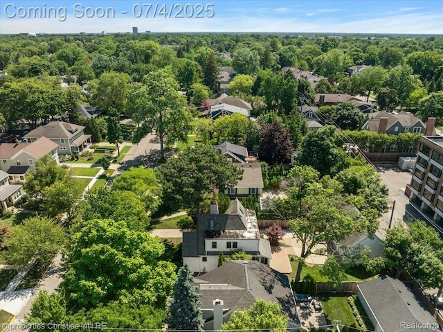 524 Oakland Ave, Birmingham, MI 48009 - aerial perspective of suburban area