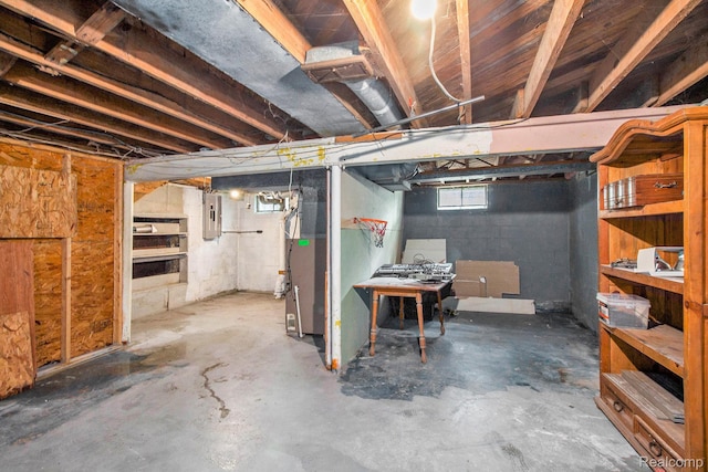 1612 Euclid Ave, Flint, MI 48503 - basement with electric panel