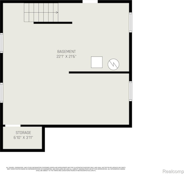 1612 Euclid Ave, Flint, MI 48503 - view of room layout