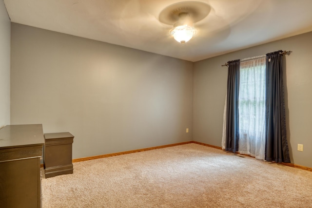 19085 Joslin Cir, Big Rapids, MI 49307 - unfurnished room with light colored carpet and baseboards
