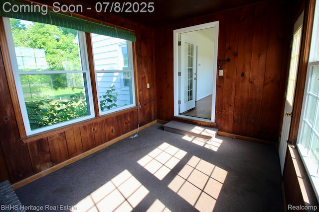 4201 N Burkhart Rd, Howell, MI 48855 - view of unfurnished sunroom