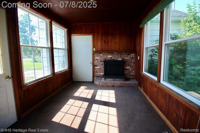 4201 N Burkhart Rd, Howell, MI 48855 - unfurnished sunroom with plenty of natural light