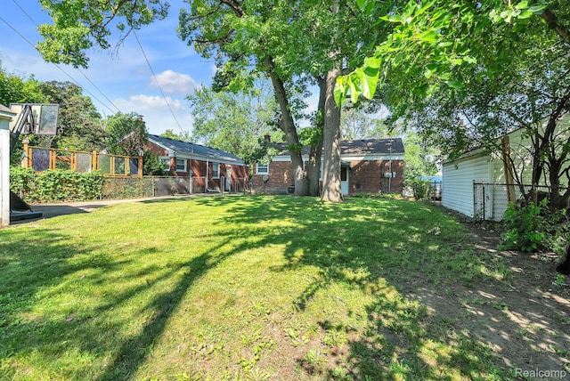 1885 Pelham St, Dearborn, MI 48124 - view of yard