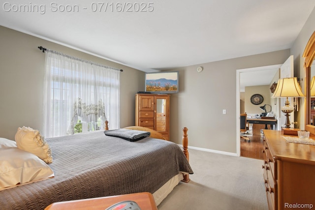 378 Fruitdale Ln, Pinckney, MI 48169 - bedroom with light carpet and a desk