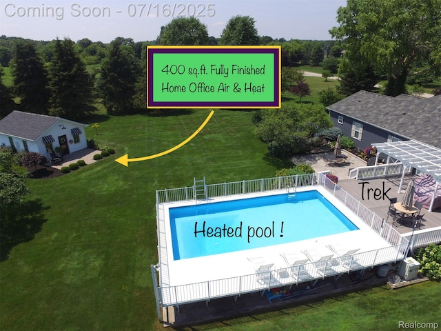 378 Fruitdale Ln, Pinckney, MI 48169 - view of pool