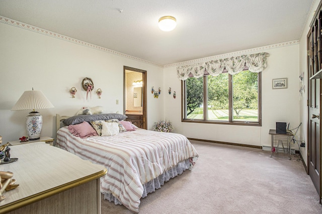 335 Fairway Dr, Coldwater, MI 49036 - bedroom with light carpet and baseboards