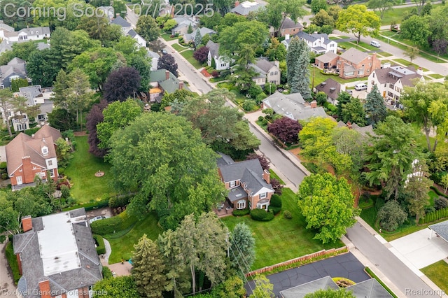17 Colonial Rd, Grosse Pointe Shores, MI 48236 - aerial perspective of suburban area