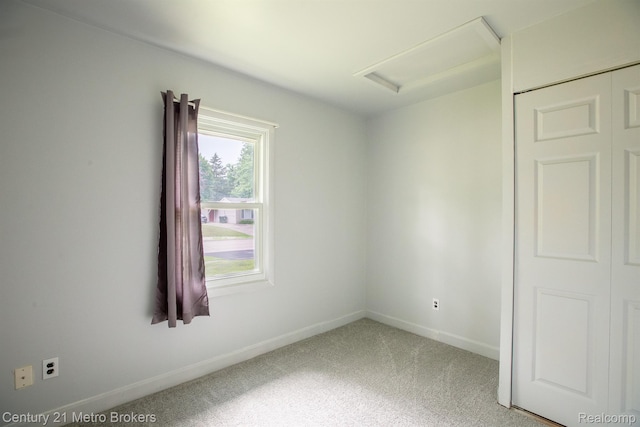 2512 Flintridge St, Lake Orion, MI 48359 - empty room featuring attic access and light colored carpet