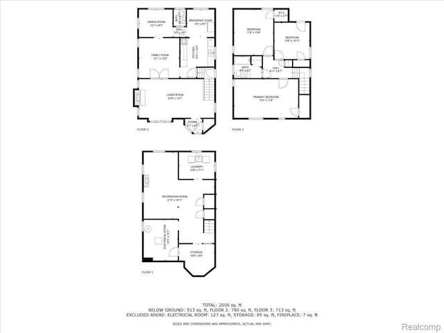18040 Indiana St, Detroit, MI 48221 - view of home floor plan