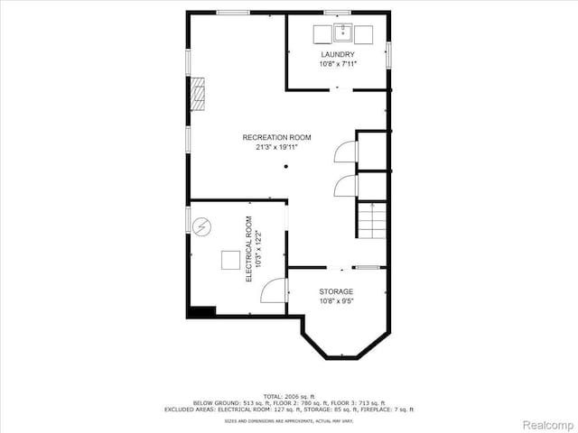 18040 Indiana St, Detroit, MI 48221 - view of room layout