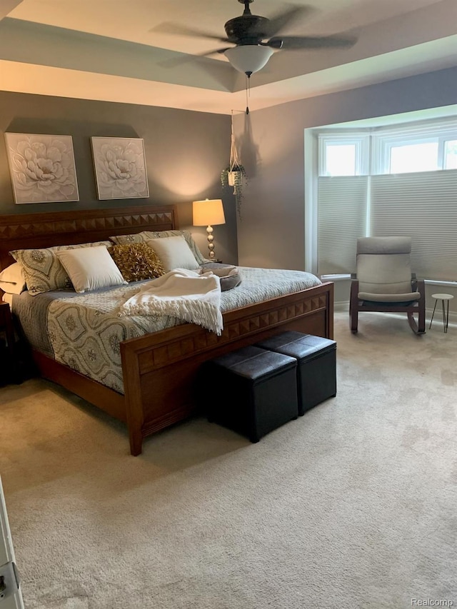 23287 Angel Park Dr, Macomb, MI 48042 - bedroom featuring carpet flooring and a ceiling fan