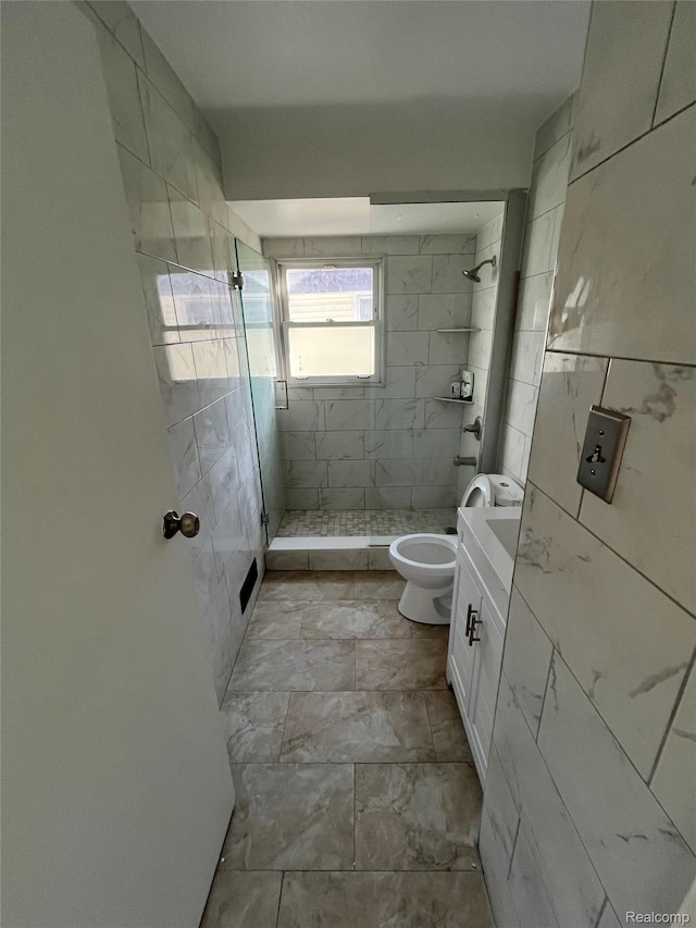 7800 Rutland St, Detroit, MI 48228 - bathroom with a stall shower and vanity