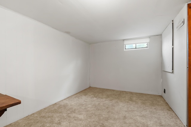156 N Woodlawn Ave, Battle Creek, MI 49037 - below grade area with carpet floors