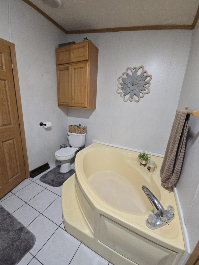 274 Pioneer St, Mendon, MI 49072 - full bath featuring ornamental molding, tile patterned flooring, and a bath