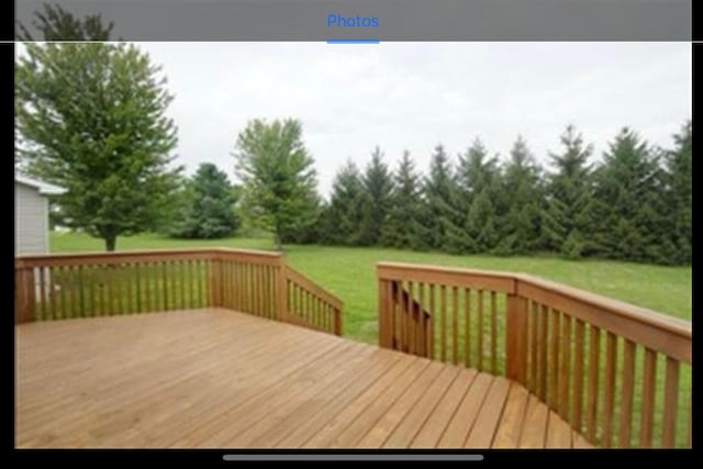 274 Pioneer St, Mendon, MI 49072 - wooden terrace with a lawn