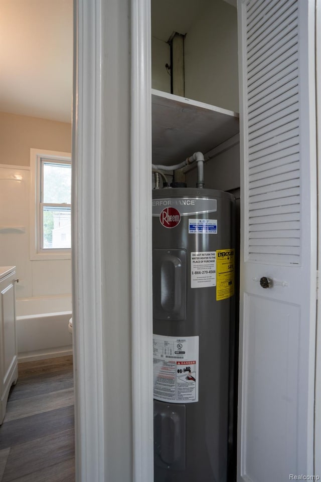 23199 Stewart Ave, Warren, MI 48089 - utility room with water heater