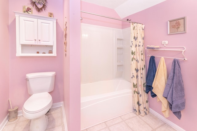 8150 Mester Rd, Chelsea, MI 48118 - full bath featuring shower / bath combo with shower curtain and tile patterned flooring