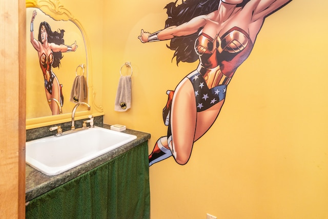 8150 Mester Rd, Chelsea, MI 48118 - bathroom featuring vanity