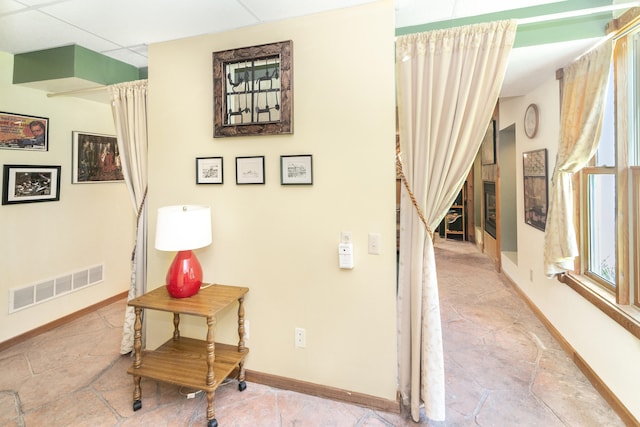 8150 Mester Rd, Chelsea, MI 48118 - hallway featuring baseboards